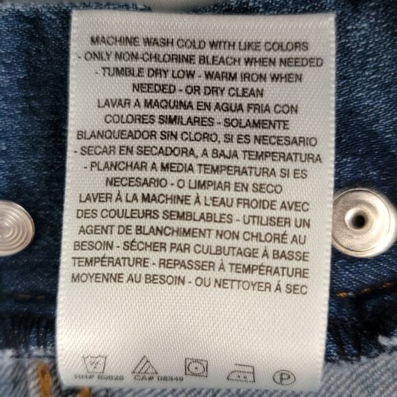 Jessica Simpson Embroidered Denim Short Overalls - Picture 14 of 14